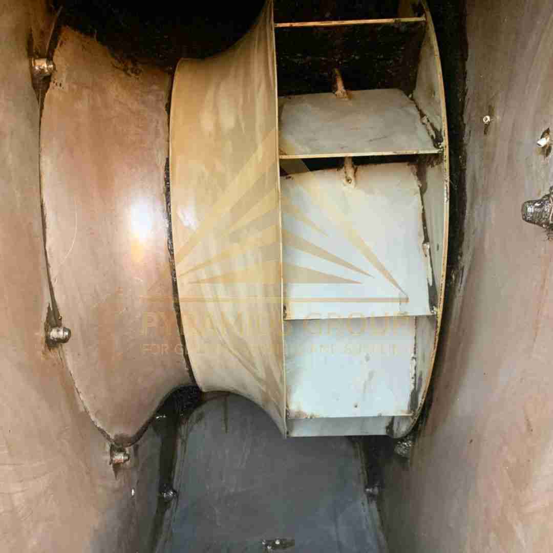 نظافة مروحة الشفط بعد